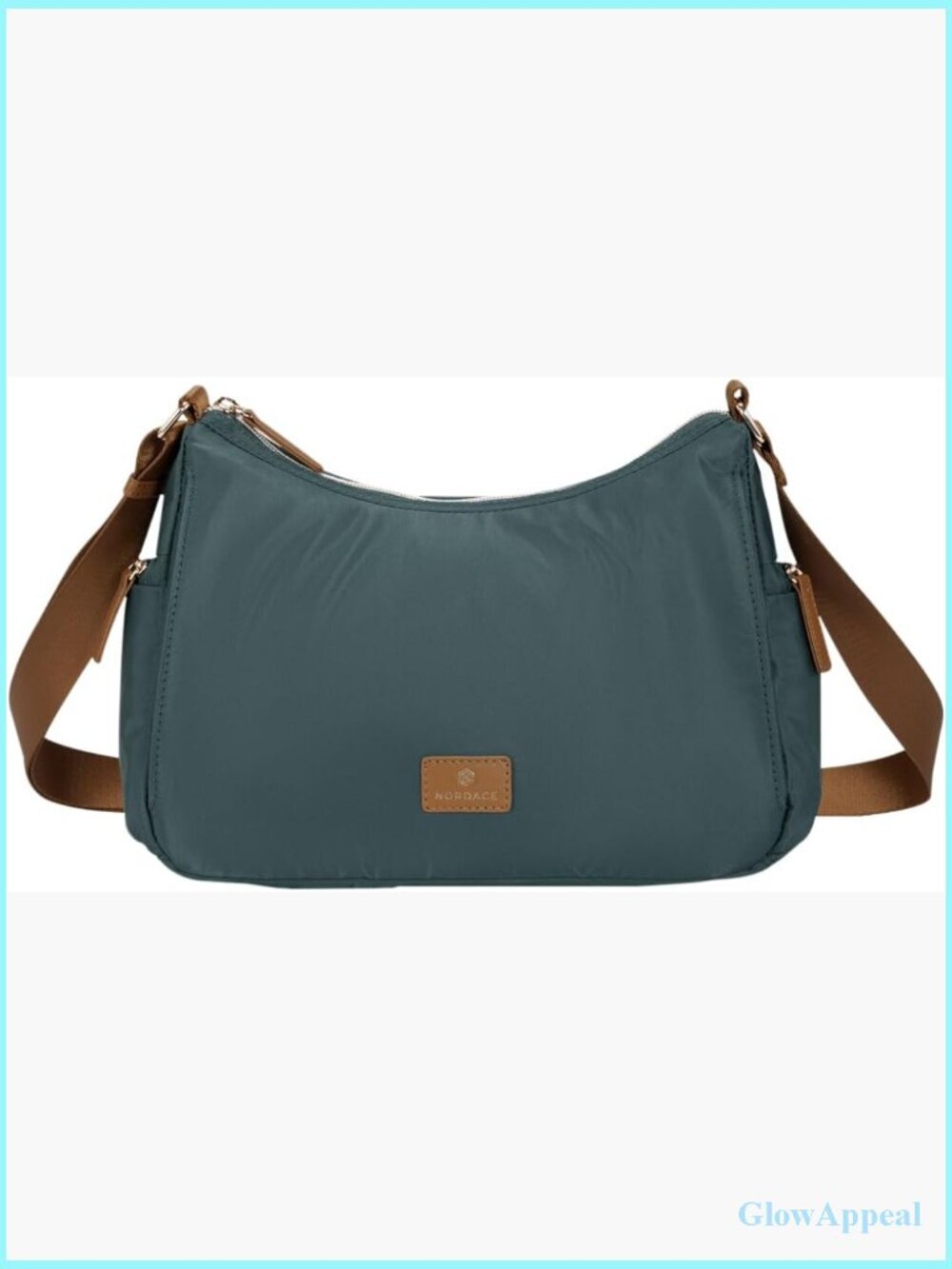 Hobo Crossbody Bag with RFID Blocking and Hidden Pocket